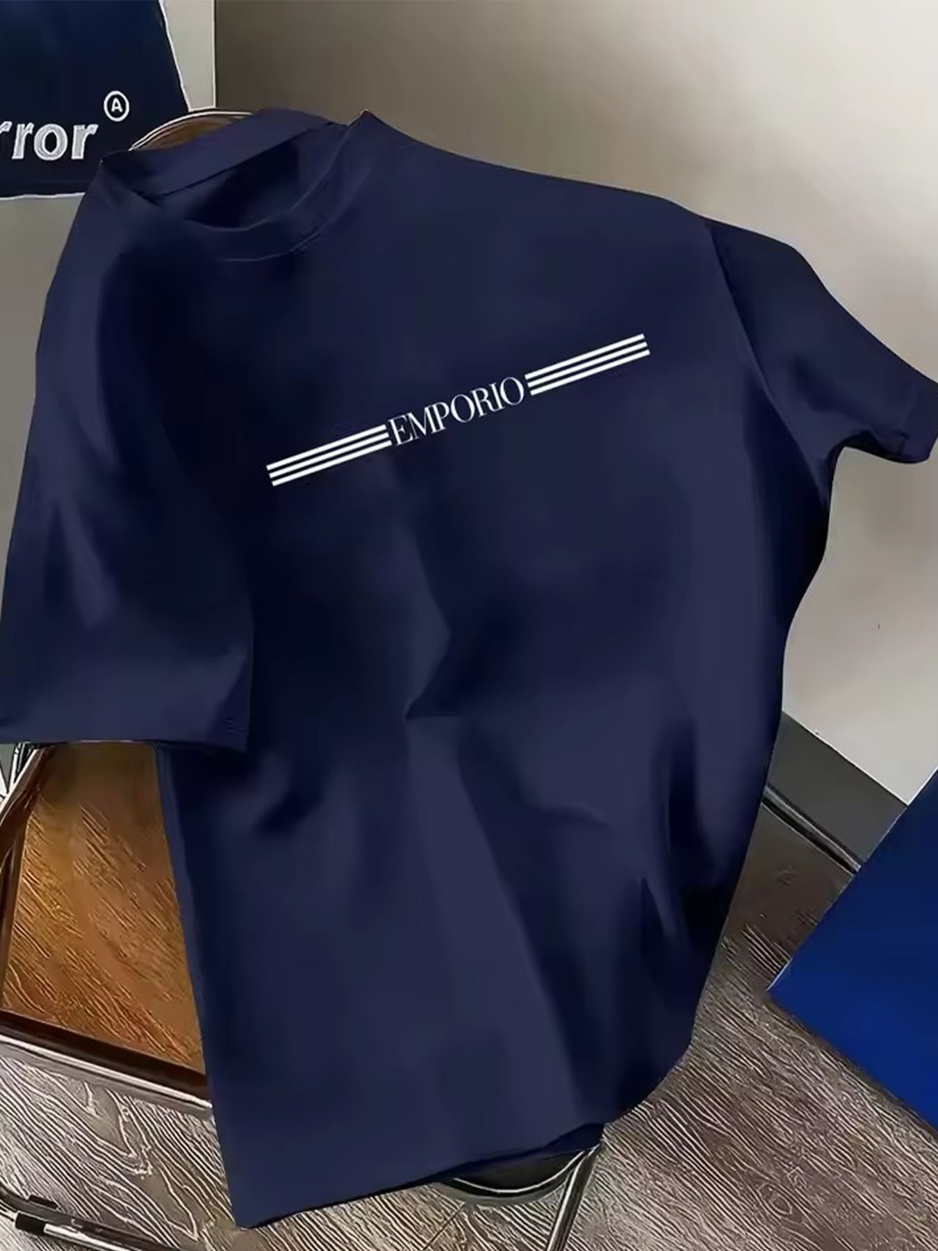 Streetwear Brand Tees - 남성용 럭셔리 브랜드 레터 프린트 티셔츠,