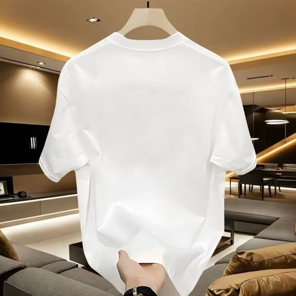 100% 순면 남성용 명품 브랜드 레터 프린트 티셔츠, - Streetwear Brand Clothing 리뷰 및 가격